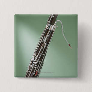 Bassoon 2 Inch Square Button