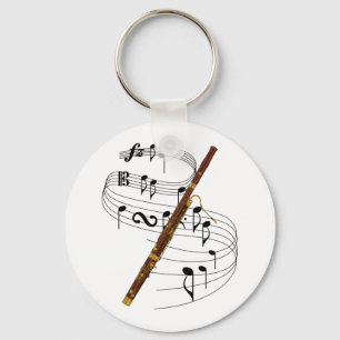 Bassoon Keychain