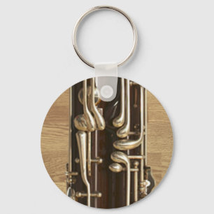 Bassoon Keys Keychain