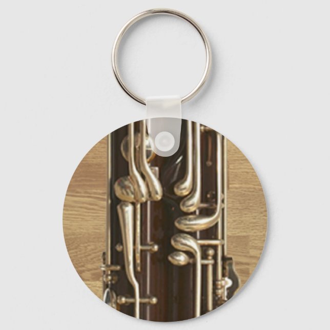 Bassoon Keys Keychain (Front)