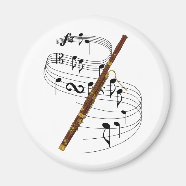 Bassoon Magnet (Front)