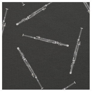 Bassoon Music Musician Room Decor Fabric