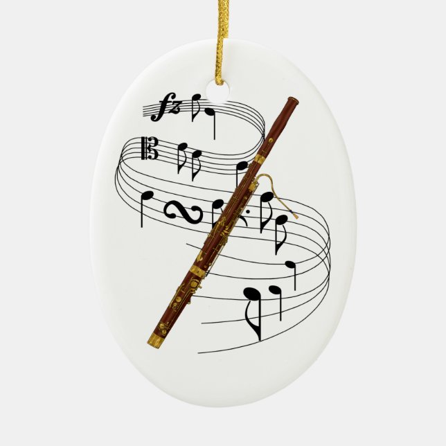 Bassoon Ornament (Front)