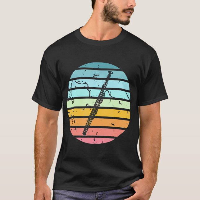 Bassoon Player Band and Orchestra Bassoonist T-Shirt (Front)