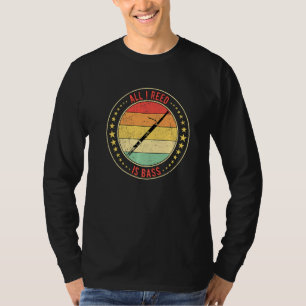 Bassoon Player Bassoonist All I Reed Is Bass Premi T-Shirt