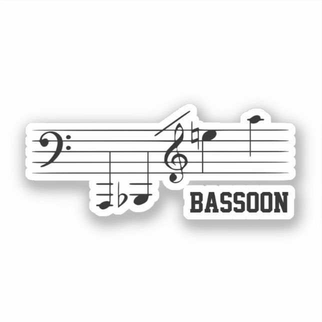 Bassoon Playing Range (Front)