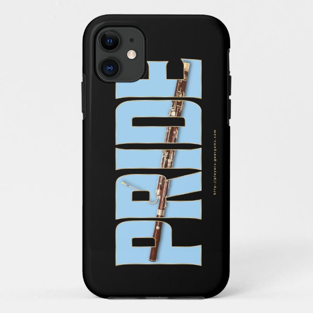 Bassoon PRIDE Case-Mate iPhone Case (Back)