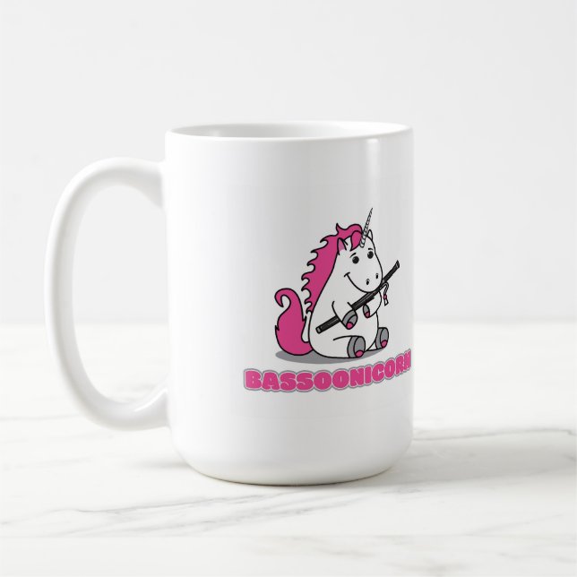 Bassoonicorn Mug 15oz. (Left)
