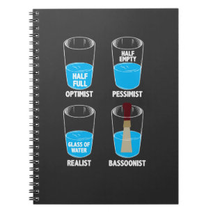 Bassoonist Water Orchestra Musician Bassoon Gift Notebook