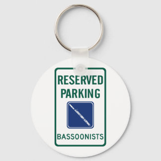 Bassoonists Parking Keychain