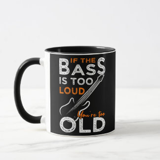 Bassplayer Bass Guitar funny Bassist saying Mug