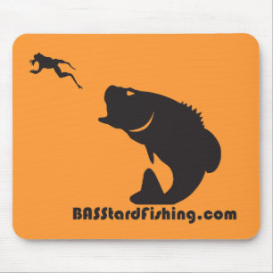 BASStard Fishing Mousepad