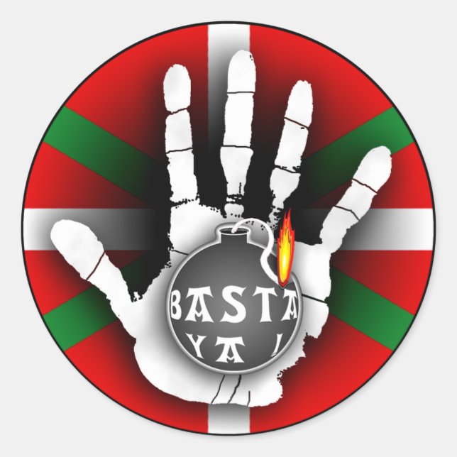 Basta ya ! Sticker (Front)