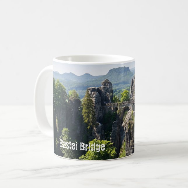 Bastei Bridge Coffee Mug (Front Left)