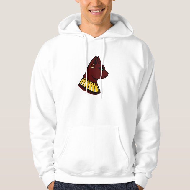 Bastet 49 - Egyptian Goddess Hoodie (Front)