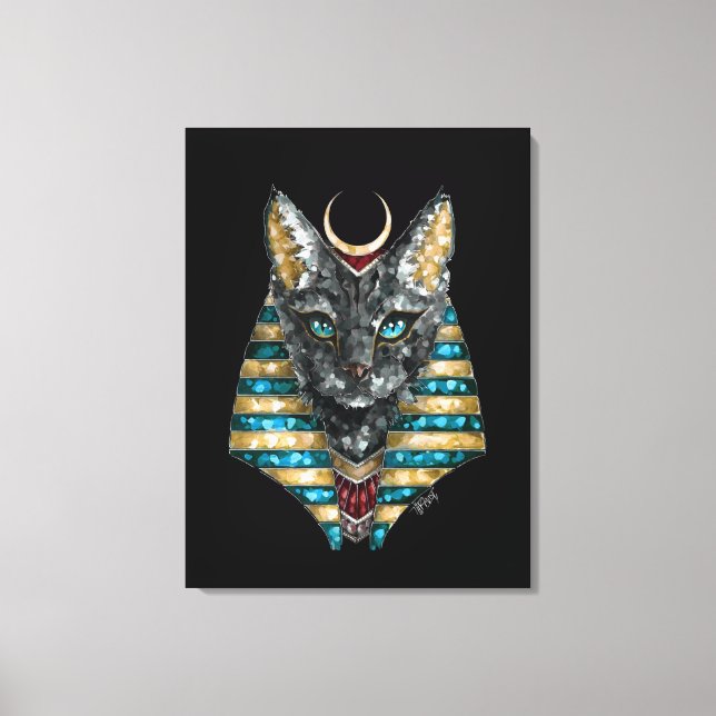 Bastet Canvas Print (Front)