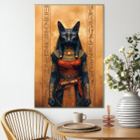 Bastet Egyptian Cat Goddess Fantasy Art