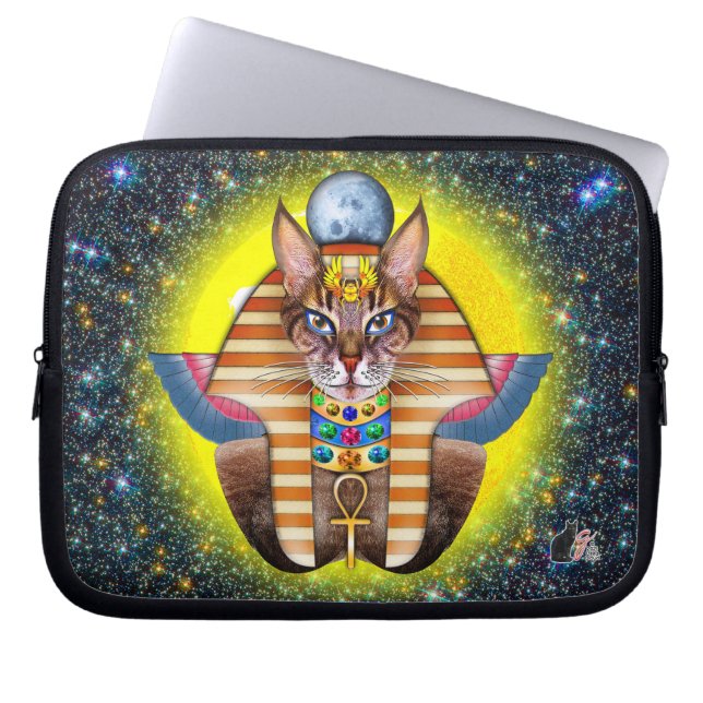 Bastet Laptop Sleeve (Front)