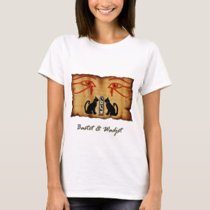 Bastet & Wadjet Egyptian-styled Shirt