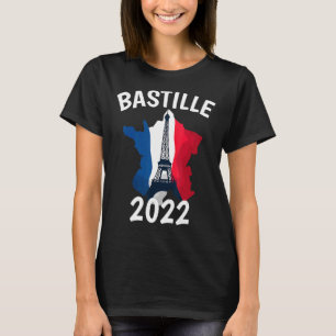 Bastille Day 2022 Vive La France 14th July  For Fr T-Shirt