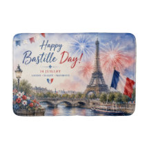 Bastille Day Eiffel Tower River Seine fireworks