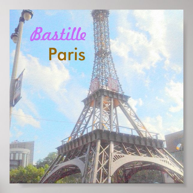 Bastille Paris poster (Front)