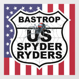 Bastrop Chapter - Decal Flag & Logo