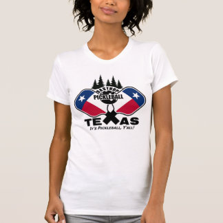 Bastrop Pickleball, Texas (dark shirts) T-Shirt