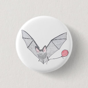 bat 1 inch round button