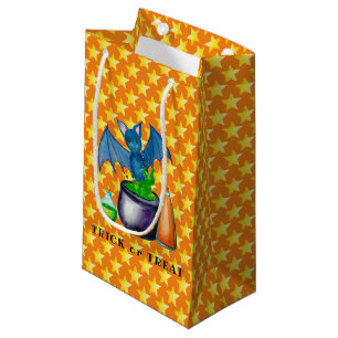 Bat And Bubbling Cauldron Gift Bag
