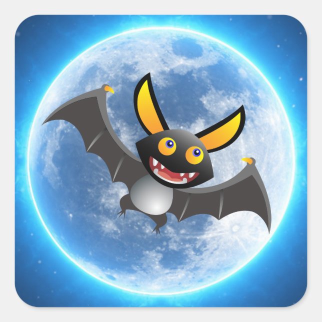 Bat and Moon stickers (Front)