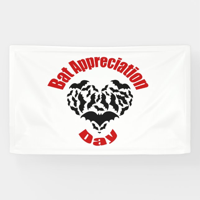 Bat Appreciation Day Banner (Horizontal)