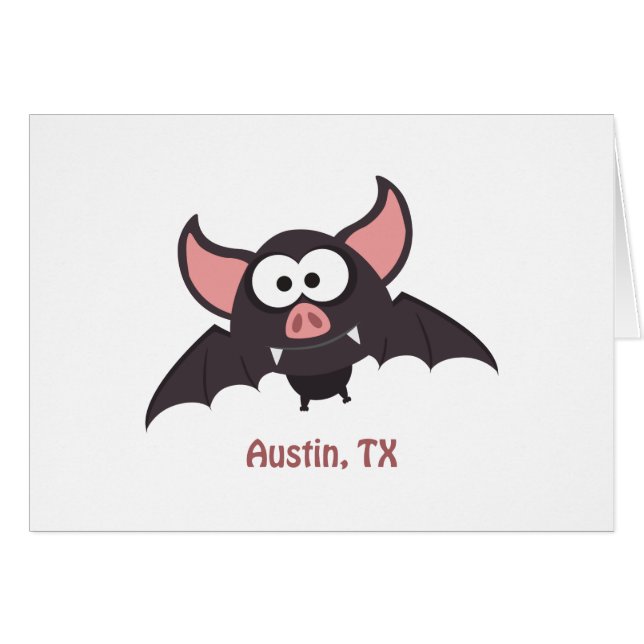 Bat - Austin, Texas (Front Horizontal)