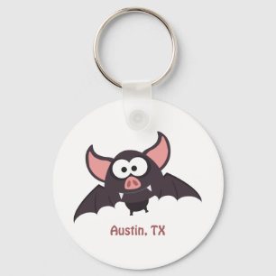 Bat - Austin, Texas Keychain