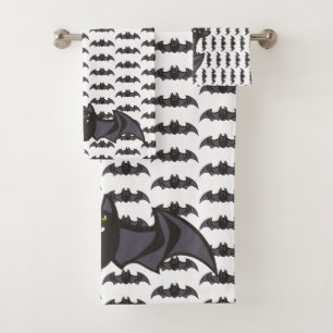 Bat Bath Towel Set