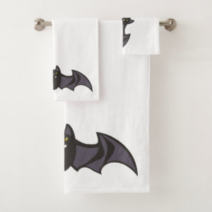 Bat Bath Towel Set