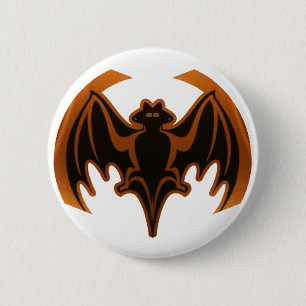 Bat Brown The MUSEUM Zazzle Gifts 2 Inch Round Button