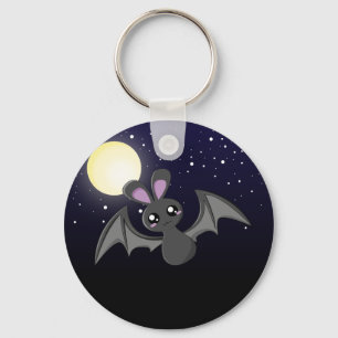 Bat Bunny Keychain