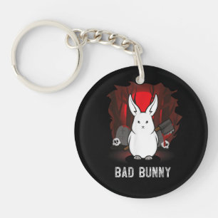 Bat Bunny Keychain
