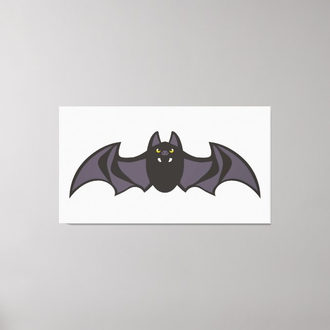 Bat Canvas Print (Front)