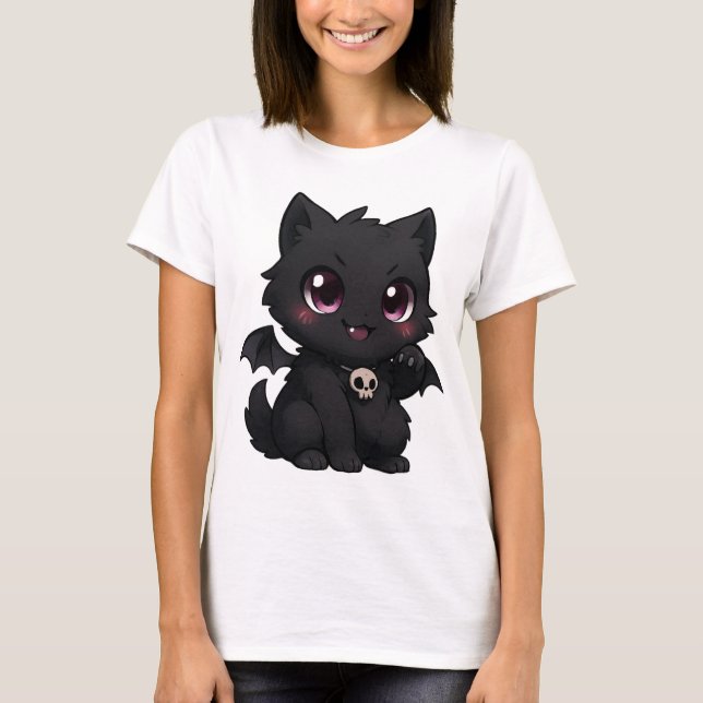 - "Bat Cat Blaze" T-Shirt (Front)