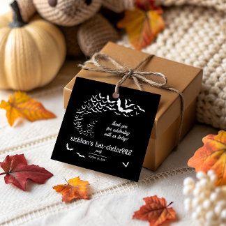 Bat-chelorette Halloween Themed Bachelorette Party Favour Tags