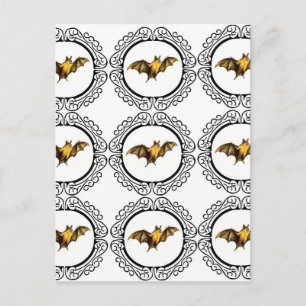 Bat Circles Postcard