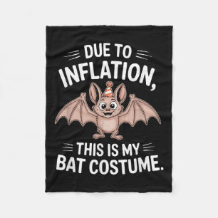 Bat Costume T-shirt_3.png  Fleece Blanket