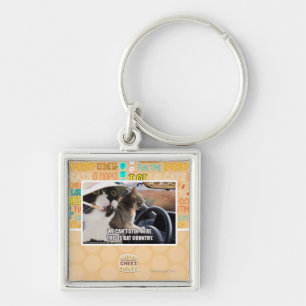 Bat country keychain