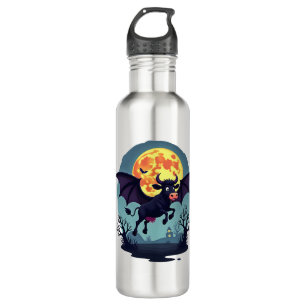 Bat Cow at Midnight 710 Ml Water Bottle