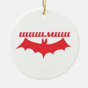 bat cyrillic ceramic ornament