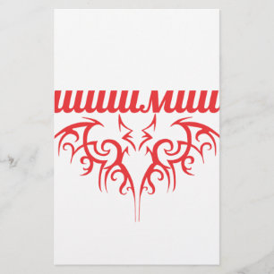 bat cyrillic stationery