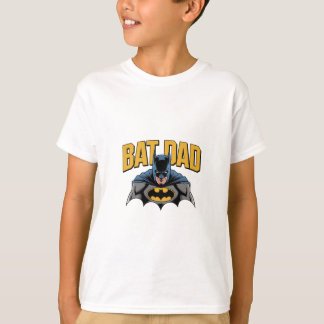 Bat Dad Superhero Father's Day T-Shirt Design