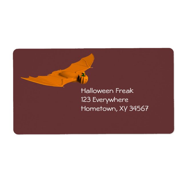 Bat d'Halloween bizarre (Devant)